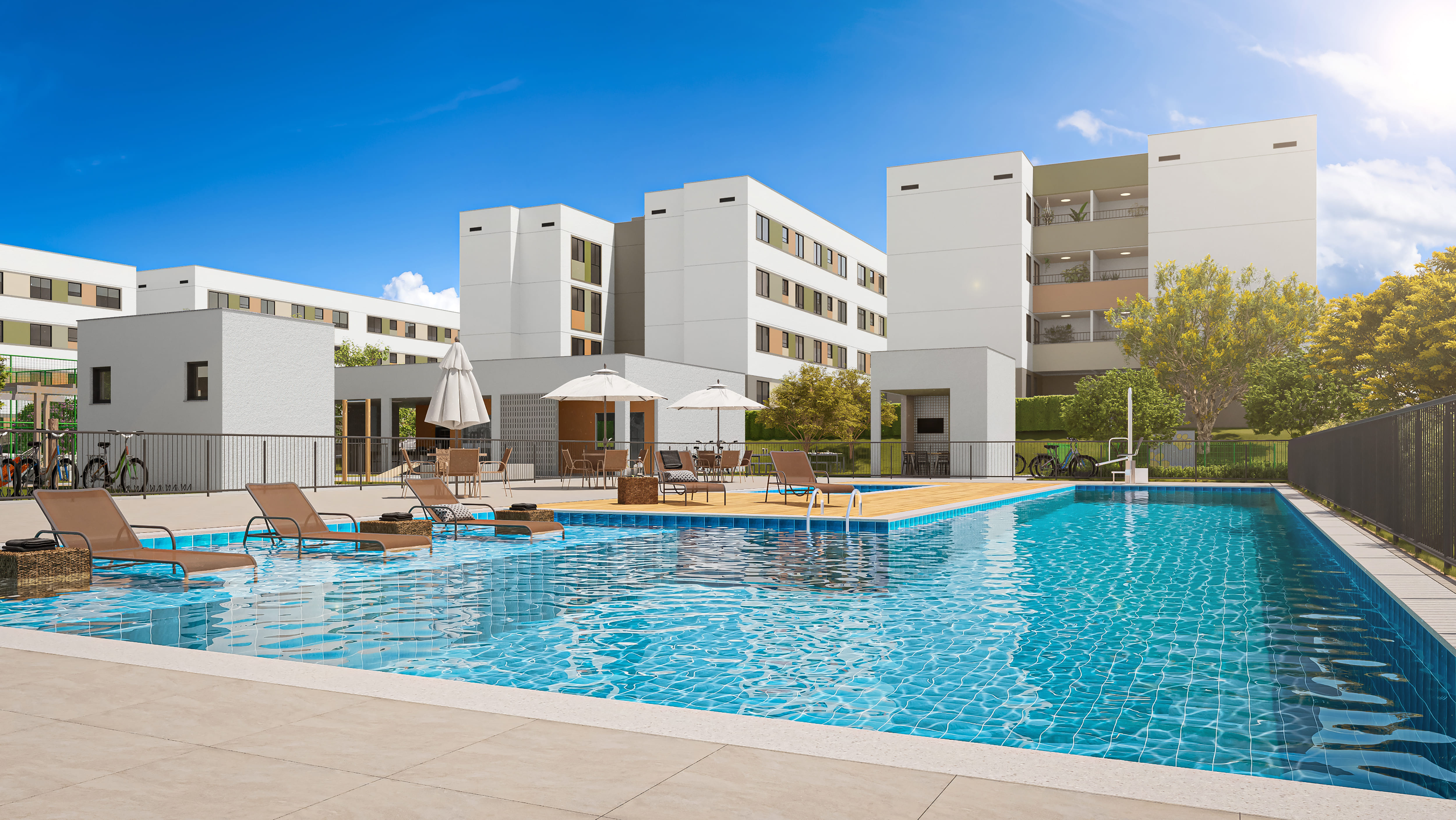 Foto do imóvel Apartamento de 2Q Papillon Park